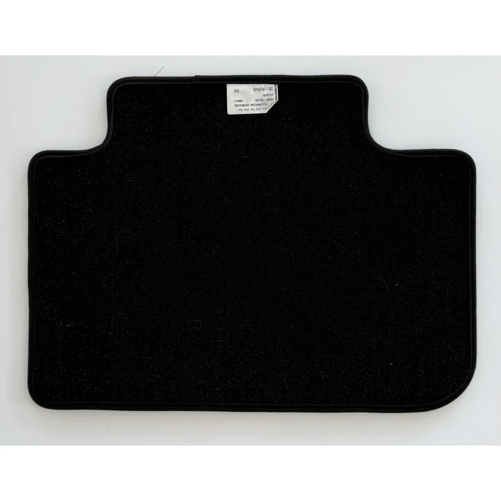 BMW X3 2018-2024 OEM X4 Interior Floor Carpet Cover Mats Set of 4 Black OE 46k